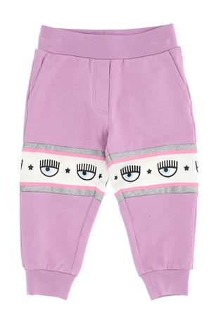 Pantalone in felpa logomania CHIARA FERRAGNI | 53040000160064